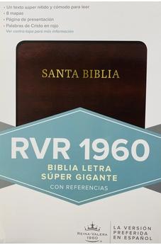 Biblia RVR 1960 Letra Súper Gigante Marrón