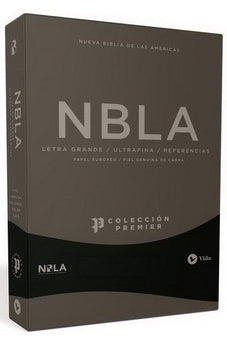 Biblia NBLA Ultrafina Letra Grande Colección Premier Café: Limitada