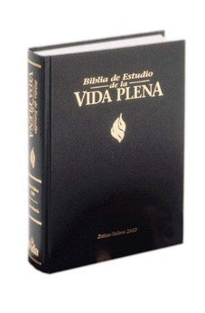 Biblia RVR 1960 Vida Plena Actualizada Negro Símil Piel con Índice