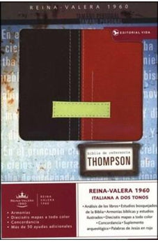 Biblia RVR 1960 de Estudio Thompson Personal Duotone Marrón Terracotta