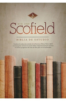 Biblia RVR 1960 de Estudio Scofield Verde Bosque Café Símil Piel