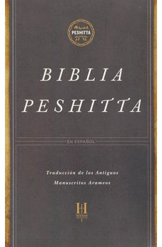 Image of Biblia Peshitta Negro Imitación Piel Índice