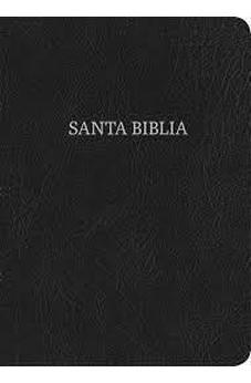 Image of Biblia RVR 1960 Compacta Negro Piel Fabricada