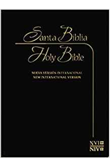 Biblia NVI NIV Bilingüe Vinyl Negro