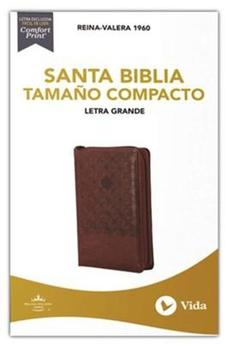 Biblia RVR 1960 Compacta Café Cierre Índice