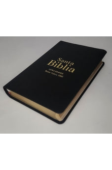 Image of Biblia RVR 1960 Letra Grande Tamaño Manual Negro Vinilo